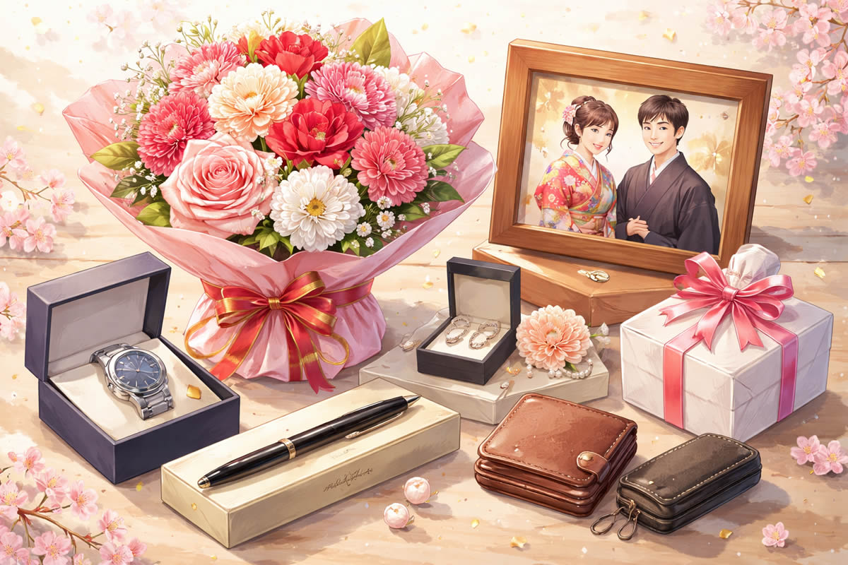 成人式のお祝いプレゼント1