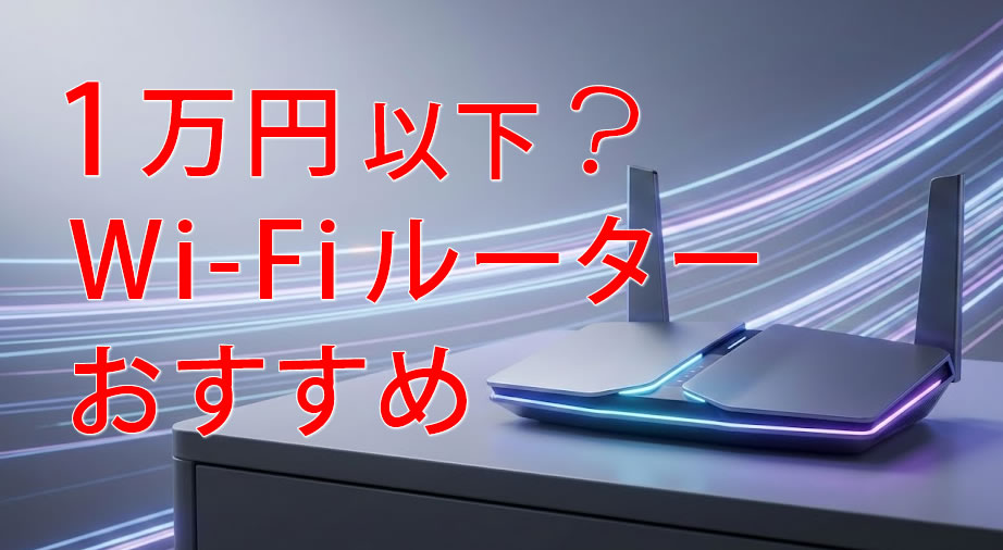 １万円以下？WIFIルーターおすすめ