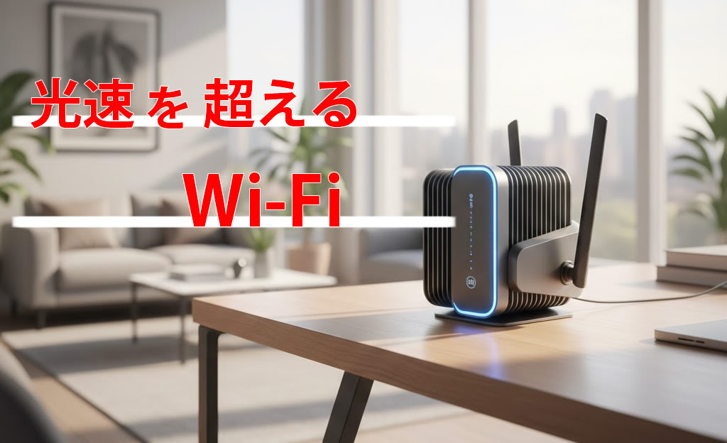 光速を超えるWIFI