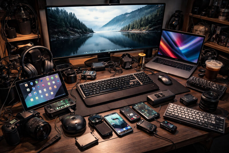 デスク周りの“ガジェット渋滞”問題