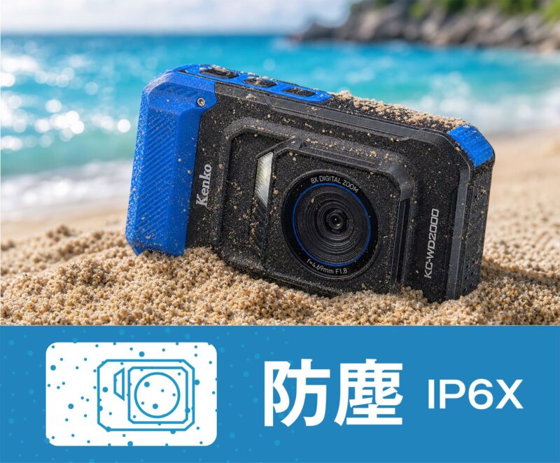 防塵 IP6X